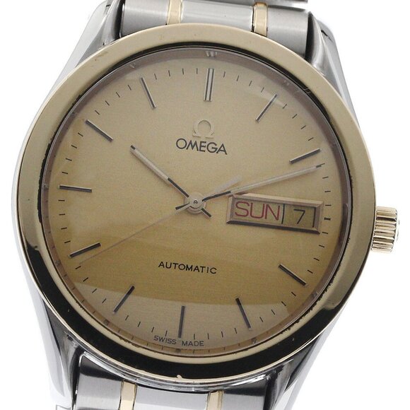 OMEGA Classic 5120.10 Day Date YG2 tone gold Dial Automatic Men's Watch_870893 - Picture 2 of 7